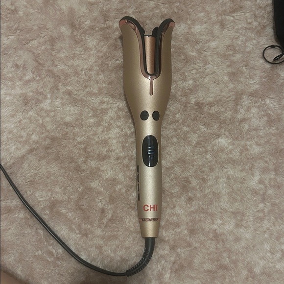 CHI Spin N Curl Ceramic 1" Rotating Hair Curler Rose Gold - Picture 5 of 5